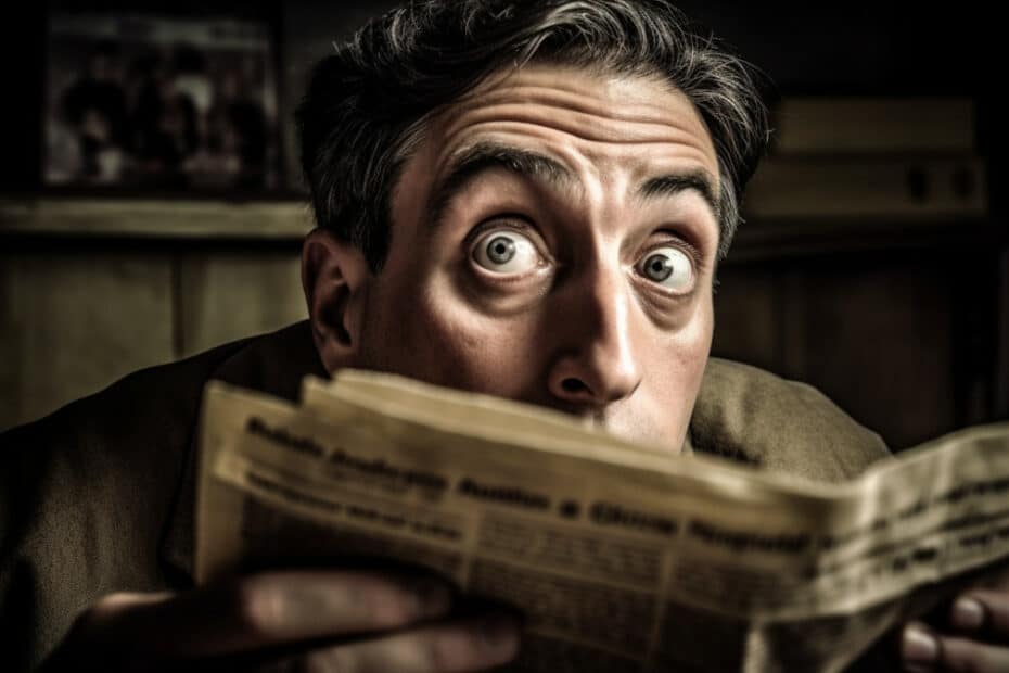 man hiding behind a newspaper|yourhealthyprostate.com-Your Healthy Prostate