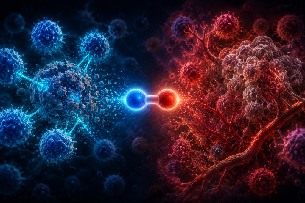 Nitric oxide defense and tumor growth
