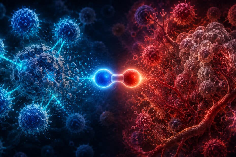 Nitric oxide defense and tumor growth