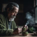 man enjoying a cup of tea|yourhealthyprostate.com-Your Healthy Prostate